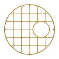 Turner Hastings Cuisine Round 47x47 Protective Grid - Brushed Brass CUR471SSG-BB - The Blue Space