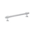 Single Turner Hastings Fanetta 128mm Pull Handle Chrome FA128CB-CH - The Blue Space