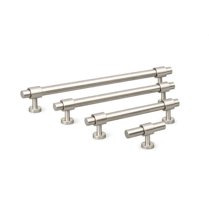 Variations Turner Hastings Fanetta 160mm Pull Handle Brushed Nickel FA160CB-BN - The Blue Space