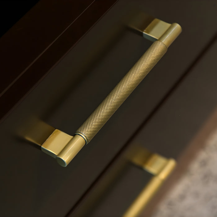 Lifestyle Turner Hastings Sassari 192mm Pull Handle Brushed Brass SA192CB-BB - The Blue Space