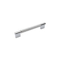 Single Turner Hastings Sassari 192mm Pull Handle Chrome SA192CB-CH - The Blue Space