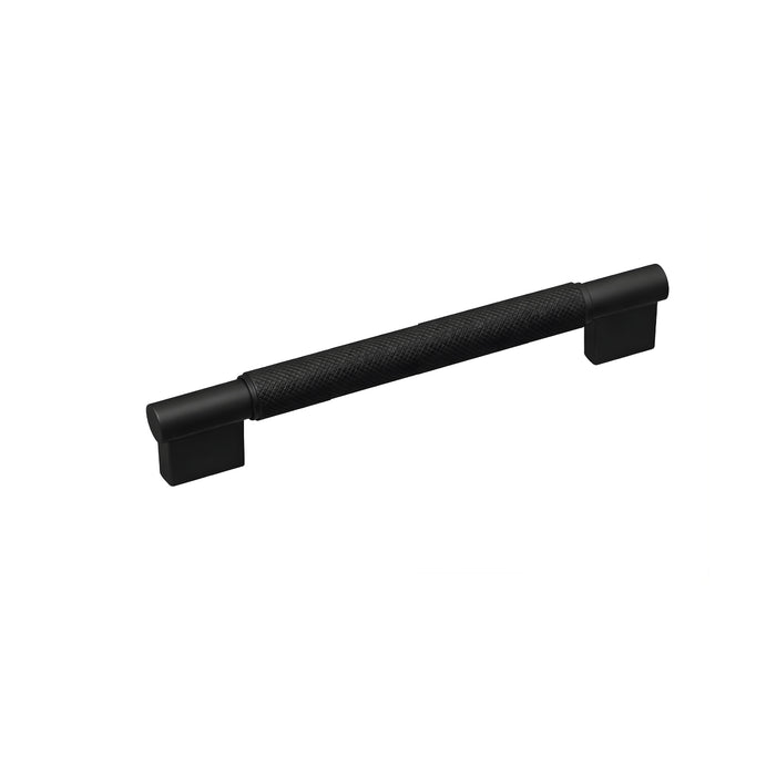 Single Turner Hastings Sassari 192mm Pull Handle Matte Black SA192CB-MB - The Blue Space