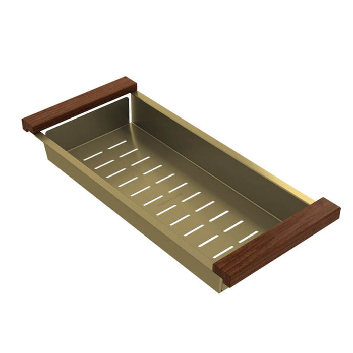 Turner Hastings Sink Colander 43 x 19 - Brushed Brass