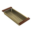 Turner Hastings Sink Colander 43 x 19 - Brushed Brass