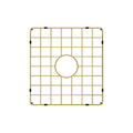 Turner Hastings Stainless Steel Grid to suit Cove 85 (large side) - Brushed Brass CV411SSG-BB - The Blue Space