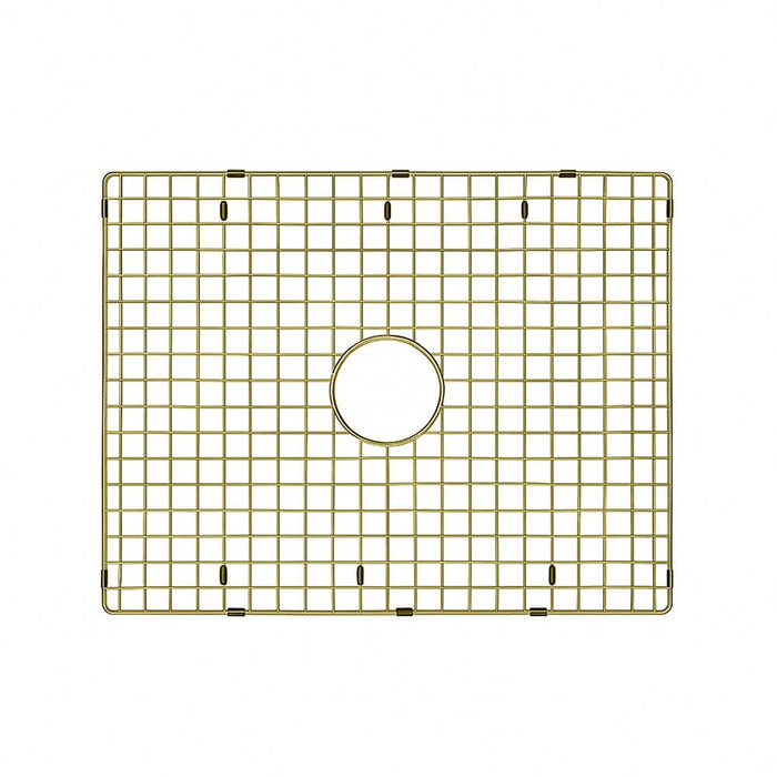 Turner Hastings Stainless Steel Grid to suit Cuisine 93 x 48 (large side) - Brushed Brass CUD481SSG-BB - The Blue Space