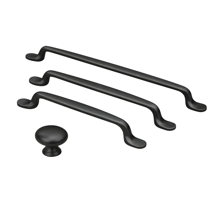 Turner Hastings Tutto 320mm Pull Handle Matte Black TU320CB-MB - The Blue Space