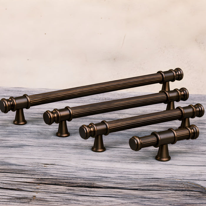 Variations Turner Hastings Verona 128mm Pull Handle English Bronze VE128CB-EB - The Blue Space