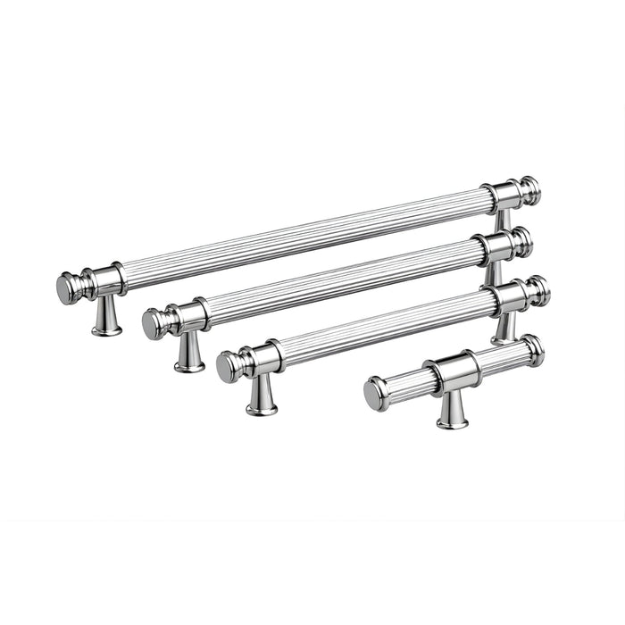 Variations Turner Hastings Verona 224mm Pull Handle  Chrome VE224CB-CH - The Blue Space