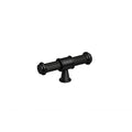 SIngle Turner Hastings Verona T-Knob Matte Black VE75CB-MB - The Blue Space