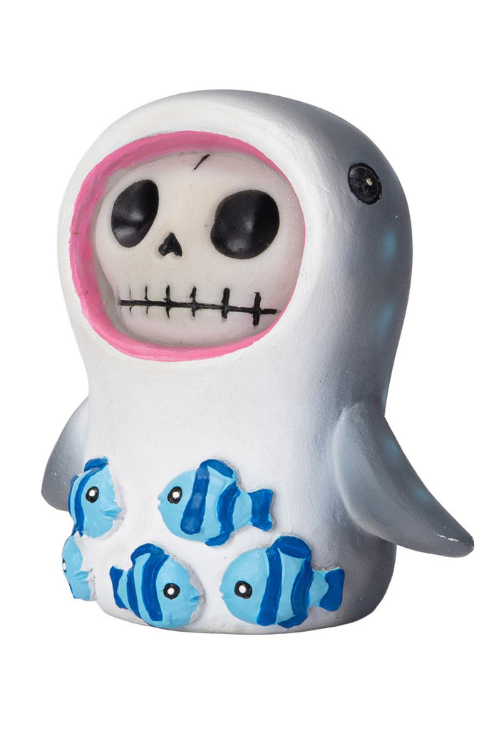 creepy cute spooky resin whale shark figurine