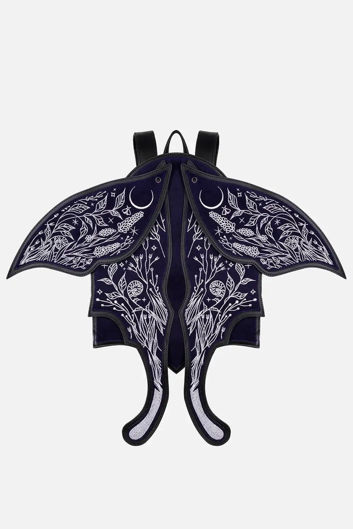 renaissance dark fantasy fairytale moth wings backpack by restyle