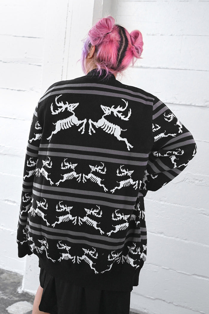 Undead Reindeer Holiday Sweater