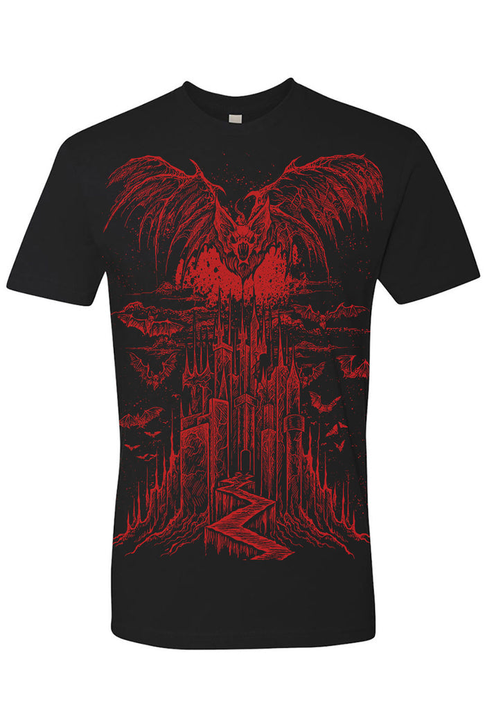 Vampire Castle T-shirt [BLOOD RED]