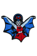 pinup rockabilly enamel pin