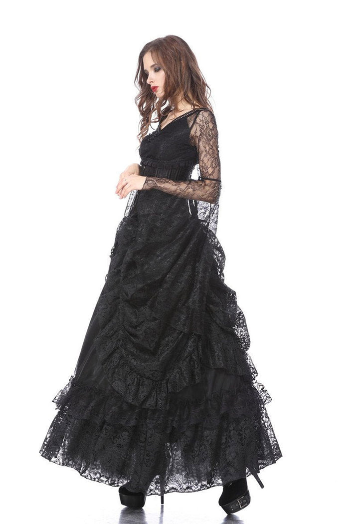 gothic lace skirt