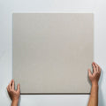 With Hand Vela Cream Matte Porcelain Tile 600 x 600mm SPACRM2 - The Blue Space