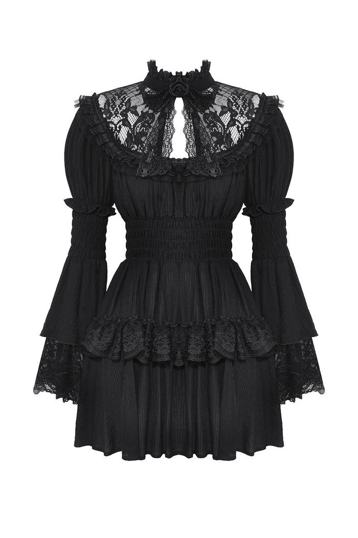 Dark In Love vintage inspired goth fashion doll dress