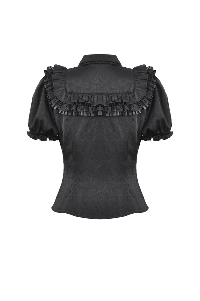 gothic button top for women