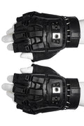 mens spiked leather gloves