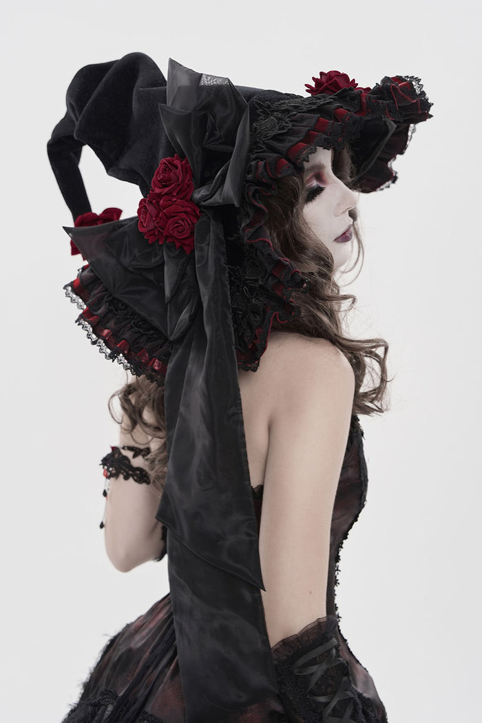 wide brimmed witch hat
