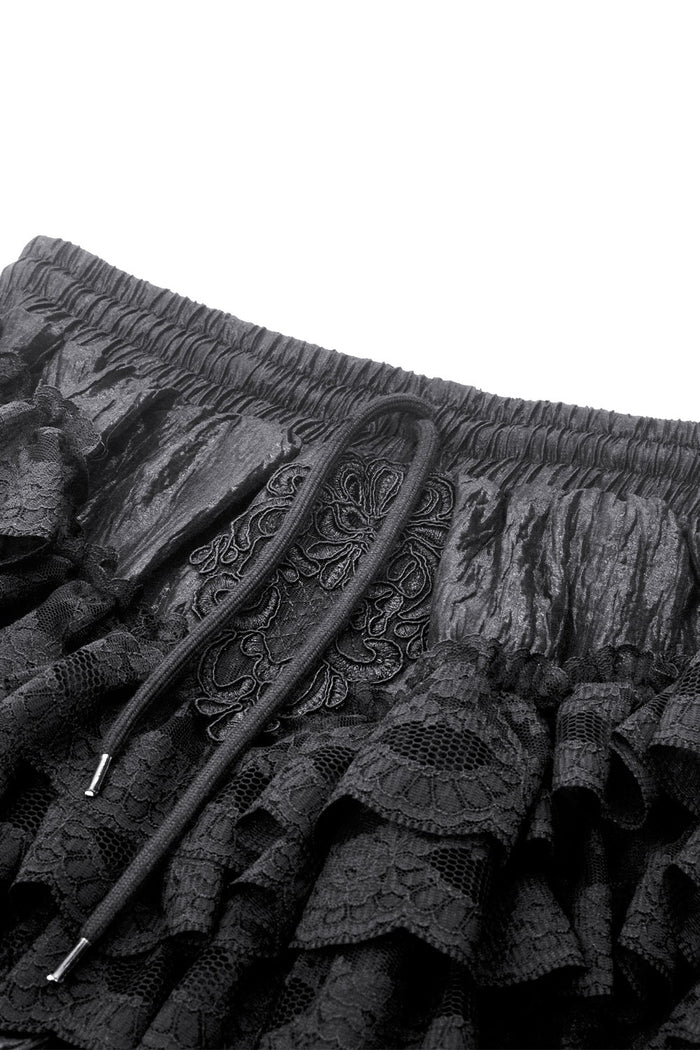 Dark in Love Lolita bloomer shorts fabric detail