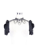 goth lace shoulder shoulder harness