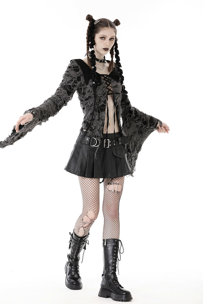 Witch Bones Tattered Top