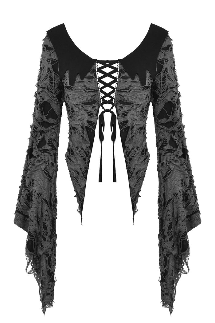 Witch Bones Tattered Top