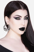 Worship the Night Hoop Earrings [S]