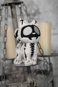 spooky cute cat plushie toy keychain