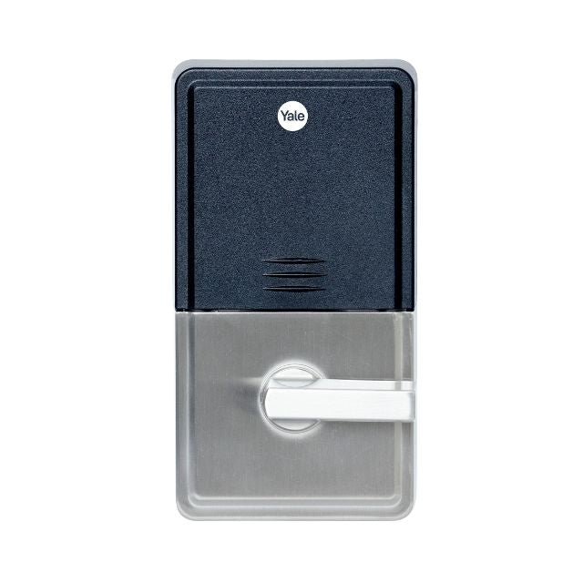 Interior Yale Libi Digital Deadbolt Keyed Satin Nickel  YLBD226NRSN - The Blue Space