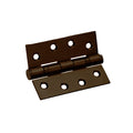 Zanda Bearing Hinge, Fixed Pin - 100 x 75 x 2.5mm Ember Bronze (HIDDEN) 5904.EB - The Blue Space