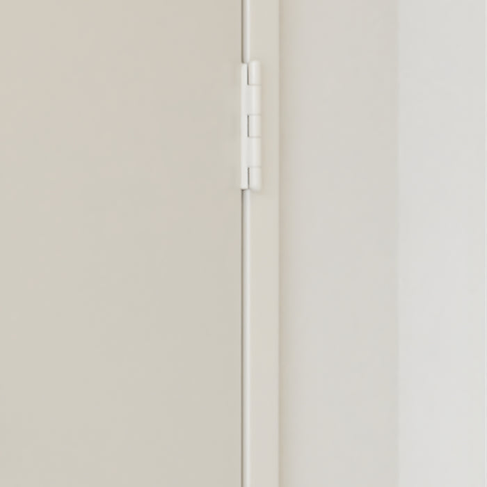 Zanda Butt Hinge Fixed Pin 100 x 100mm White - The Blue Space