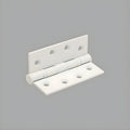 Zanda Butt Hinge Fixed Pin 100 x 100mm White - The Blue Space