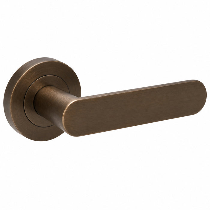 Zanda Duke Entrance Set 70mm Key/Turn Ember Bronze 10094.4.EB - The Blue Space