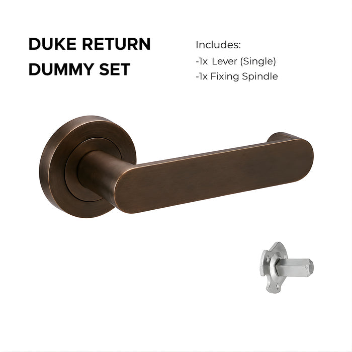 Zanda Duke Return Dummy Lever Ember Bronze