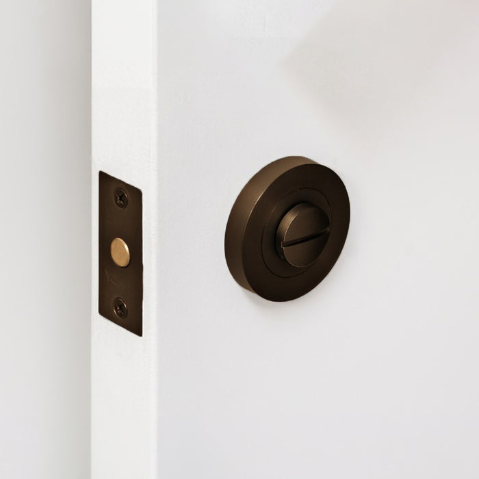 Lifestyle Zanda Futura Round Separate Privacy Kit Ember Bronze 7032.EB - The Blue Space