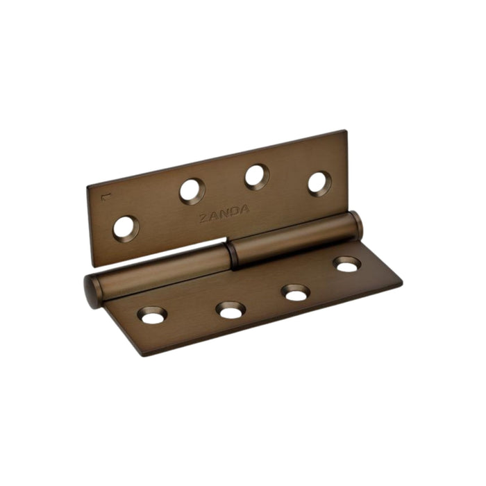 Zanda Lift Off Hinge 100 x 75 x 2.5mm Ember Bronze 5929.EB - The Blue Space