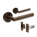 Set Zanda Vertex Passage Lever Set Ember Bronze 10031.EB - The Blue Space
