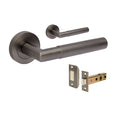 Zanda Vertex Passage Lever Set Graphite Nickel 10031.GN - The Blue Space