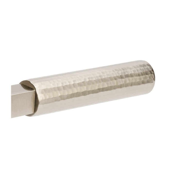 Zanda Zurich Hammered Dummy Lever Set (RH) Brushed Nickel  9335.DR.BN - The Blue Space