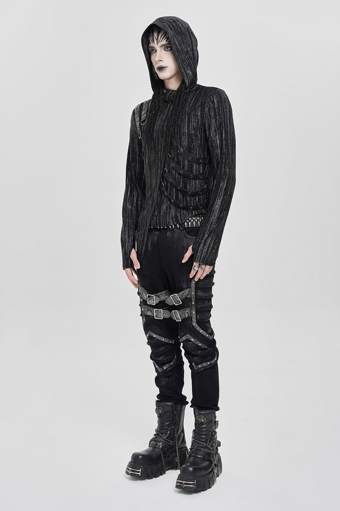 long sleeve mens cybergoth shirt