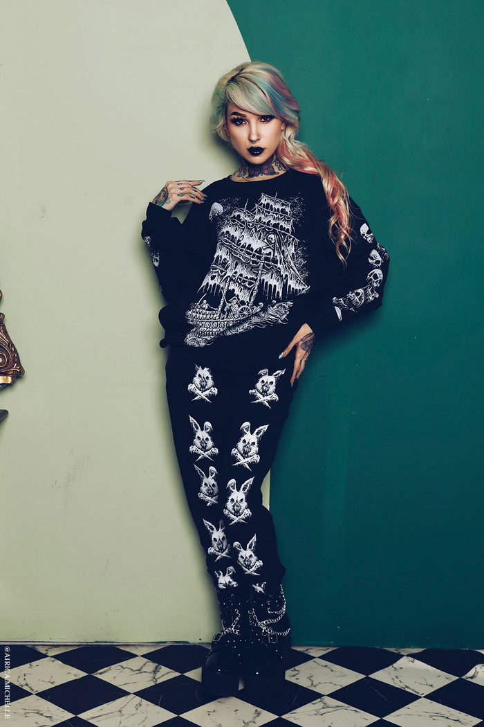 goth loungewear